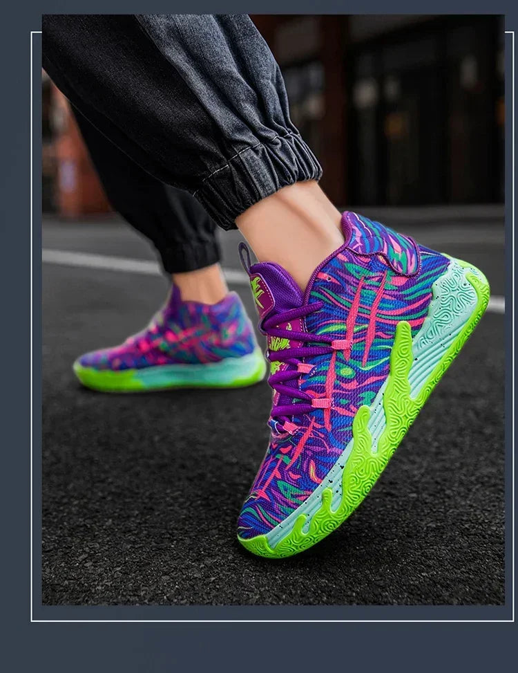 2025 New Basketball Shoes Men Breathable Comfortable Sneakers Training Sports Basketball Sneakers Women Shoes Free Shipping