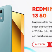 Xiaomi Redmi Note 12 5G Smartphone Global Version 4GB 128GB 6.67 ”Amoed FHD + Snapdragon® 4 48MP Main Camera 33W fast Charge