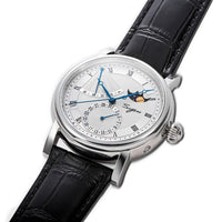 Sugess Men Watch Automatic Mechanical Original 2153 Movement Moon Phase Power Reserved Water Resistant Wristwatches Sapphire New