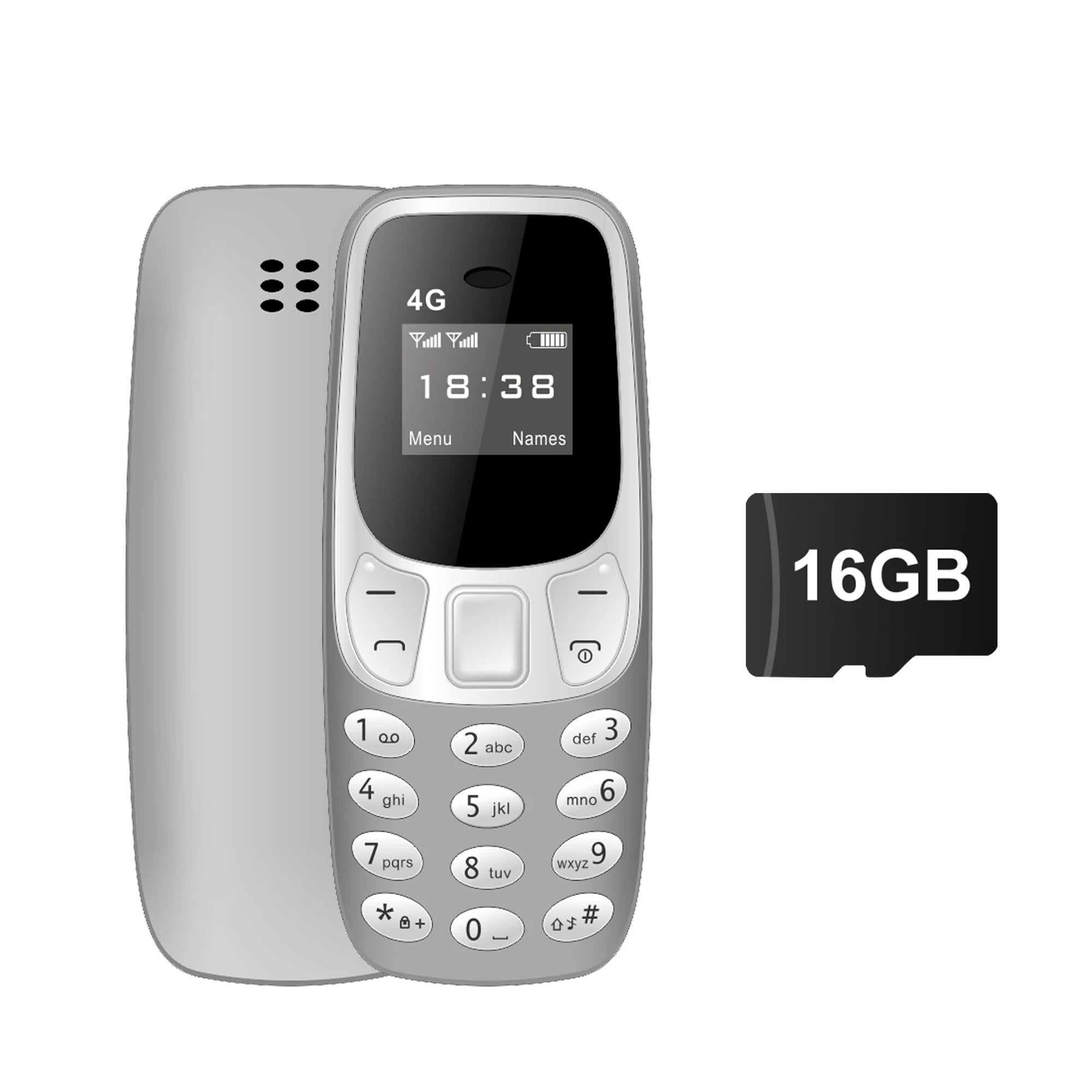 SERVO BM10 4G Mini Button Function Phone Speed Dial Auto Call Recorder Blacklist 2 SIM Small Mobile Phone Multilingual 2025 New