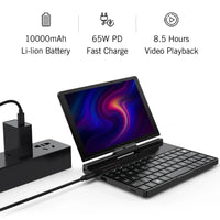 GPD Pocket 3 Intel pentium Gold 7505RAM 16GB RAM 12GB SSD Hard Disk Windows 11 Home Laptop Notebook Mini PC Touch Screen