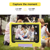 ANRY 10.1 inch Kids Android 15 Tablet 8GB (4+4GB) RAM 64GB ROM 5000Mah Octa-core 5G Wifi Children's Learning Educational Tablets