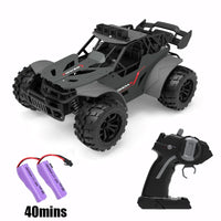 Rc Car Racing with Light 20KM/H 2.4G High-Speed Remote Control Car Vehicle Pickup Truck Off-Road Climbing RC Toys for Kids Gift