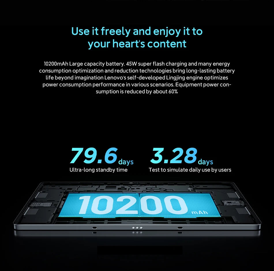 Global ROM Lenovo Xiaoxin Pad Pro 2025 Tablet Lenovo Xiaoxin Pad Pro 12.7 inches 144Hz Display MTK Dimensity 8300 10200mAh