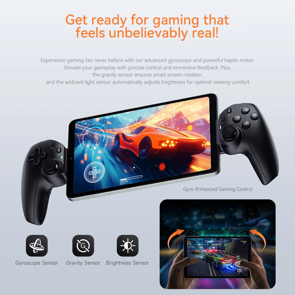 Alldocube iPlay 60 Mini Turbo 8.4" 8+128GB Tablet Android 14 Snapdragon Power Dual Speakers 4k Video Decoding 5500mAh