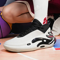 High-quality Men Basketball Shoes for Women Leather Basketball Sneakers Men Outdoor Rubber Anti Slip Sports Training Shoes Male