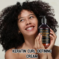 Keratin Curl Defining Cream 5 Seconds Repair Hair Soft Smooth Shiny Deep Moisturize Conditioner for Dry Damaged Hair All Hair