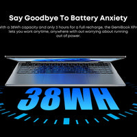 CHUWI 14.1-inch GemiBook XPro Laptop Intel N100/N150 Graphics 600 GPU Screen 8GB RAM 256GB SSD With Cooling Fan Windows 11