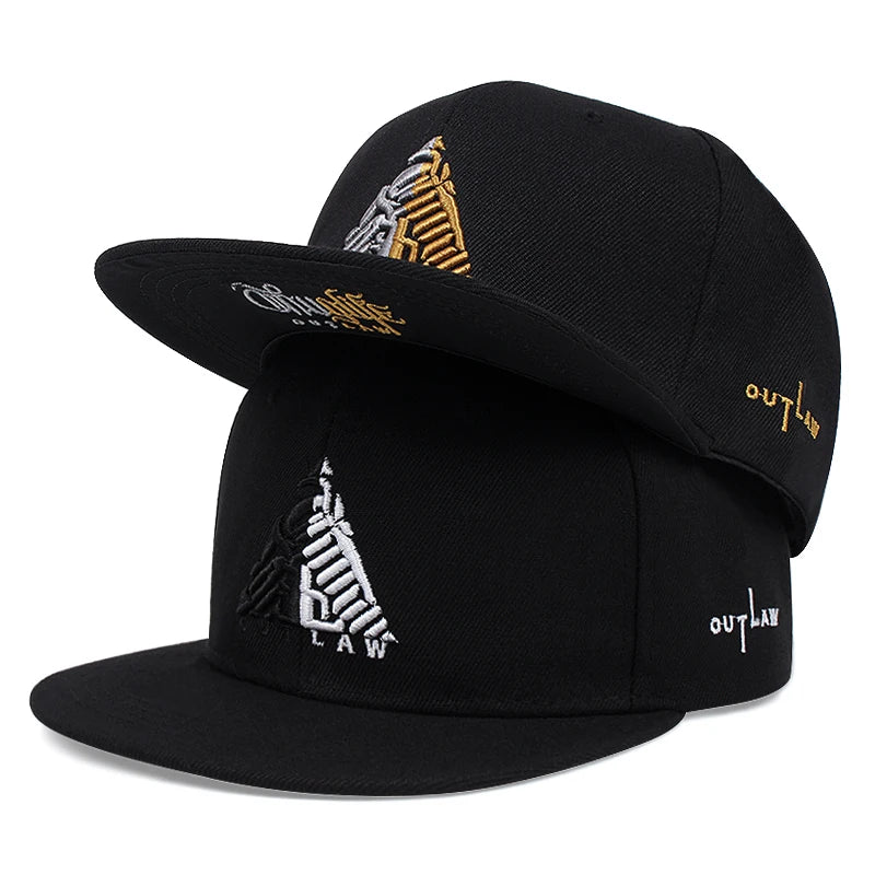 2023 Fashion Fastball CAP Thuglife Embroidery Hiphop Baseball Cap Snapback Hat Adult Outdoor Casual Sun Casual Bone Dropshipping