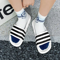 2025 Summer Men Fashion Massage Slippers Indoor/Outdoor Sandals Beach Thick Sole Male Slides Summer Non-Slip  Shower Slippers
