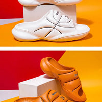 Slippers for men in summer  trendy for outdoor sports  dual purpose anti slip and odor resistant sandals basketball Slippers