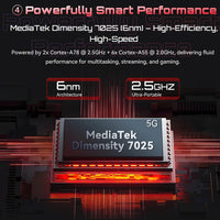 Rugged Smartphone 5G Cubot KingKong 11, 10200mAh Battery, Dimensity 7025, 6nm, 2.5GHz, 32GB RAM(16+16), 256GB ROM,108MP Camera