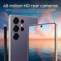 Global Vision S24 Ultra Smartphone 5G Android 5800mAH 8GB RAM 512G ROM 6.8Inch 1920x1080HD 24+48MP MTK10 4G Network Mobile Phone