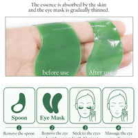 240pcs=120pairs Eye patches Hyaluron Acid & Gold & Seaweed & Black Pearl Hydrating Moisturizing Crystal Collagen Gel Eye Mask