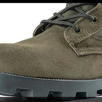 37-48 Training Boots Outdoor Hiking Climbing Shoes Green High Top Desert Boots Work Security Shoes