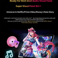 BDF Android 10.1 Inch Tablet Pc Google Play Octa Core Dual Cameras Dual SIM 3G Phone Call Tablets Bluetooth Wifi 4GB+ 64GB ROM