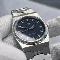 2025 New PAGANI DESIGN Men's Quartz Watch 37MM VJ21 Sapphire Stainless Steel Waterproof Wristwatches Reloj Hombre PDYS020