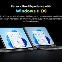 CHUWI MiniBook X Laptop Tablet 2 In 1 Intel N150 CPU 10.51" FHD IPS Screen 12GB LPDDR5 512G SSD Windows 11 Notebook 1200*1920