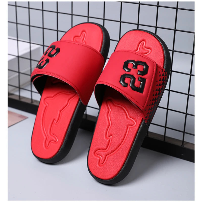 EVA Summer Men's Slippers Unisex Indoor Soft-Soled Anti-slip Sandals Outdoor Trendy Beach Holiday Sandal Shoes for Men Sandalias