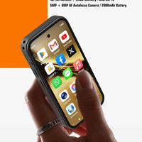 SOYES Q333 Mini Smartphone 4GB RAM 64GB ROM Android 12.0 Face Unlock 2000mAh 4G LTE Type-C OTG 3.58‘’ Screen Small Phone