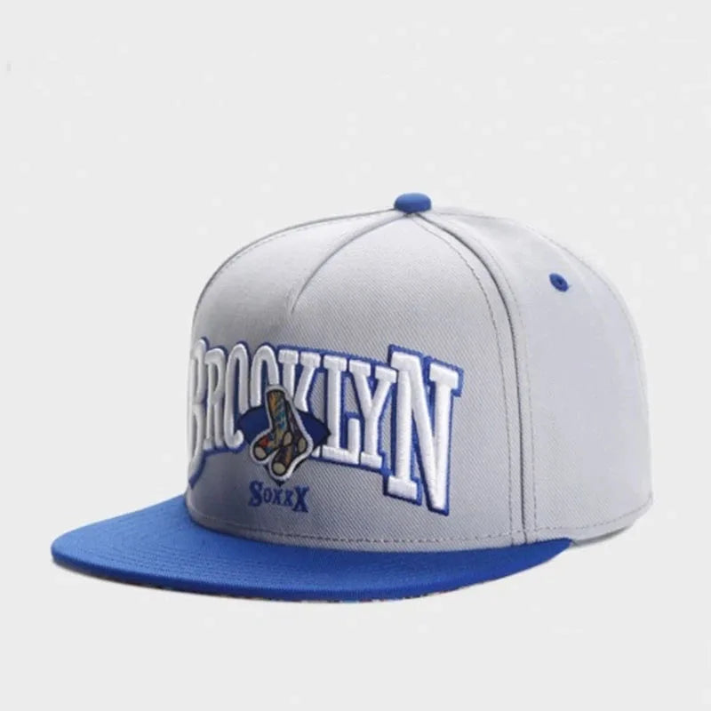 FEI M Fashion PLATED CAP Plaid Adjustable Snapback Cap Outdoor Adult Casual Sports Trucker Hat