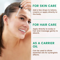 PHATOIL 118ML Rosehip Seed Oil For Moisturizing Skin & Nails Organic Cold Pressed Jojoba Oil Pure Natural Carrier Oils