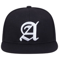 Unisex Personality A Letter Embroidery Hip-hop Hats Outdoor Adjustable Casual Baseball Caps Sunscreen Hat Sports Cap
