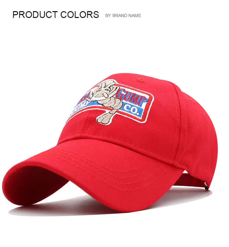 High Quality Baseball Cap Men Women Adjustable Cotton Forrest Gump Embroidery Dad Hat Trucker Snapback Caps Unisex Summer Hats