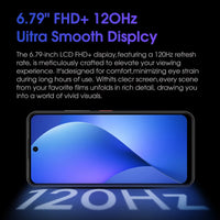 2025 New Global Version Meizu Mblu 22 Pro Smartphone 50MP Main Camera 120Hz 6.79'' LCD 5000mAh Battery 18W Fast ChargerNFC