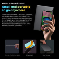 CHUWI MiniBook X Laptop Tablet 2 In 1 Intel N150 CPU 10.51" FHD IPS Screen 12GB LPDDR5 512G SSD Windows 11 Notebook 1200*1920