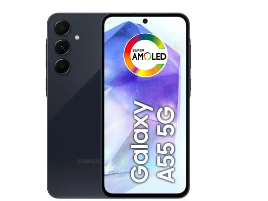 Smartphone Samsung Galaxy A55 128GB Dark Blue 5G 8GB RAM 6,6 "Camera. Triple + Selfie 32MP Dual Chip