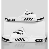 Fashion Men's Slippers Soft Sole Non-slip Men Flip Flops Comfortable Large Size Outdoor Beach Sandals Man Home Bathroom Slippers