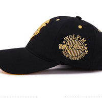 2025 New totem Flame Baseball Cap Men's women's European and American net red Cap Spring and Summer Sun Shading Smbroidered Hat