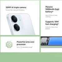 Global Version Xiaomi Redmi 13C MIUI 14 Smartphone MTK Helio G85 Octacore 50MP Camera 5000mAh 90Hz 6.74" Display