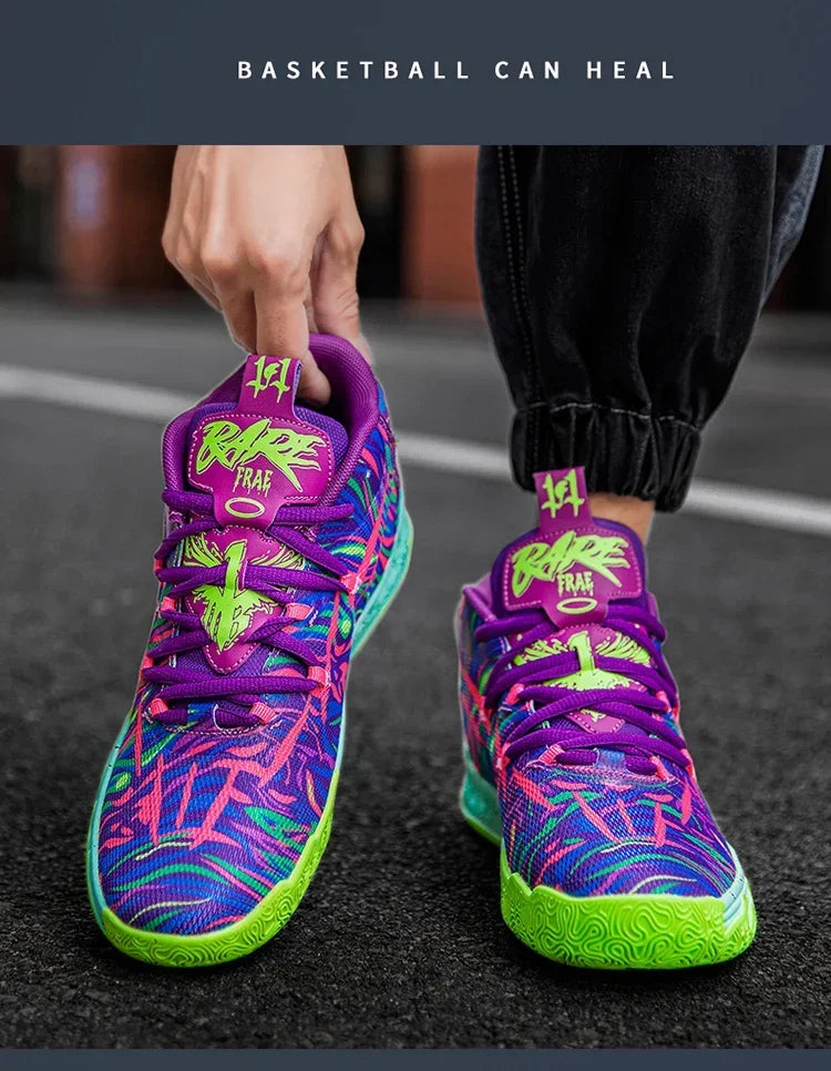 2025 New Basketball Shoes Men Breathable Comfortable Sneakers Training Sports Basketball Sneakers Women Shoes Free Shipping