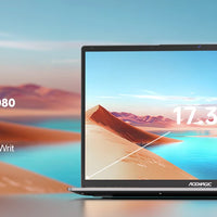ACEMAGIC 17.3inch Laptop with High Performance Quad Core-12th Alder Lake N97 Laptop Computer Spacious Storage 16GB RAM 512GB ROM