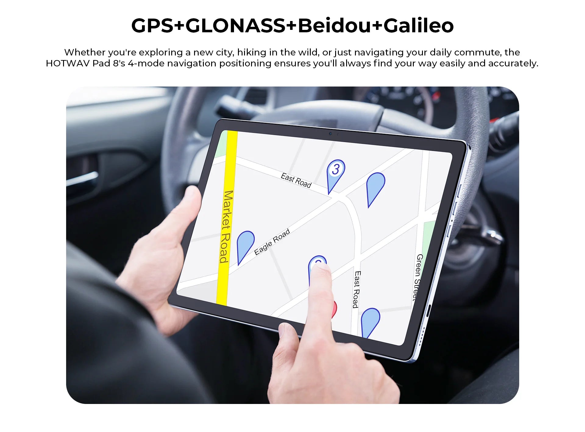 [Clearance Sale] HOTWAV Pad 8 Tablet 10.4'' 2K Large Display 7.7mm Pad 8GB 256GB 7500mAh Massive Battery Android 13 Tablet PC