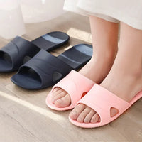 2024 New Foldable EVA House Slippers Portable Hotel Travel Slipper Bathroom Non-Slip Slides Home Indoor Flat Shoes for Men Womem