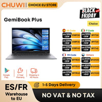 CHUWI GemiBook Plus Laptop Intel N150/N100 15.6 Inch 1920*1080 FHD Screen 16GB LPDDR5 512GB SSD Windows 11 WIFI 6 M.2 Up To 1T