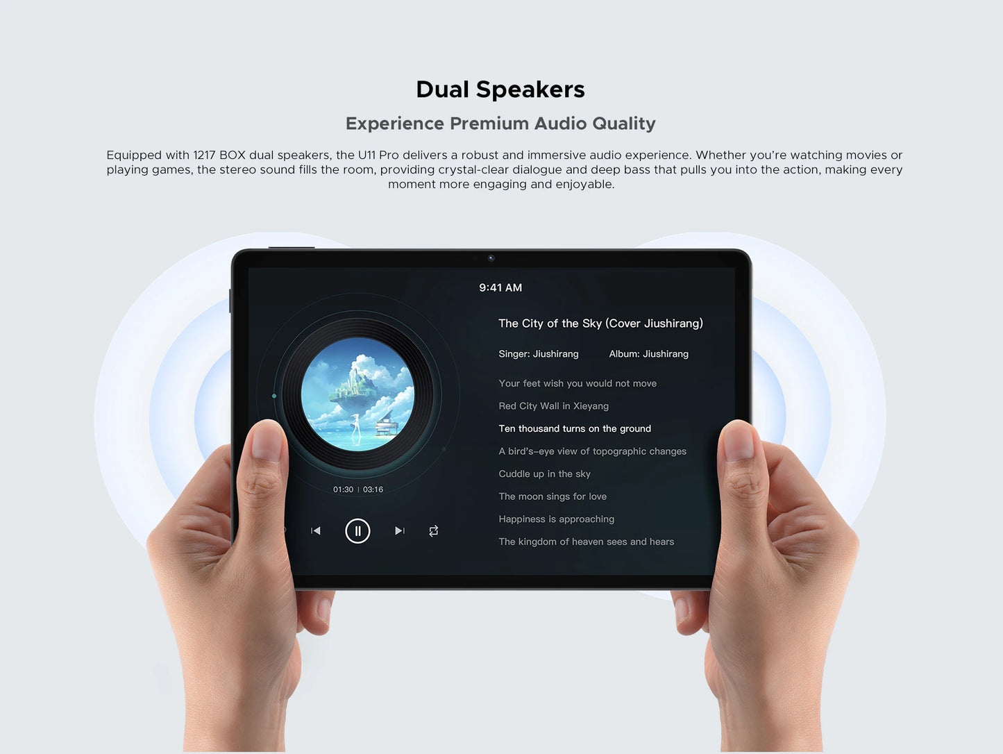 Global Version DOOGEE U11 Pro Android 15 Tablet PC 11 inch Ultra-clear 90Hz Display 30GB(6 + 24) 256GB 8580mAh Battery Tablet