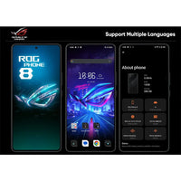 ROG Phone 8 5G Gaming Smartphone Snapdragon 8 Gen 3 AMOLED 165Hz ASUS Android Mobile for Gamers