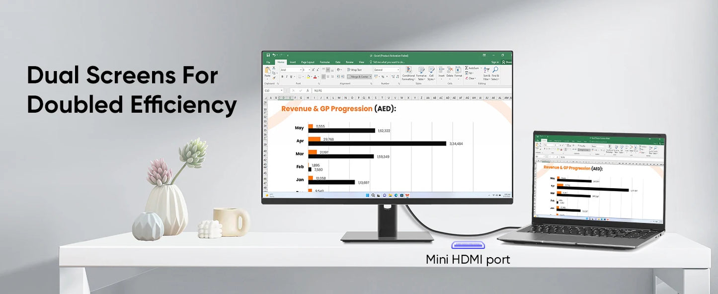 15.6 "Thin & Portable Laptop Computer Intel Celeron N4000 8GB RAM 256GB SSD FHD 1920x1080 16:9 Display For Work And Study