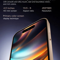 ONEMYTH Soyes M17 Pro Mini Smartphone 4.0-inch | 4G Dual SIM, Play Store | 2000mAh (2+16/3+64GB Storage) Gift for Lover