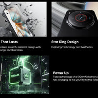 Nubia Z60S Pro Global Version 5G Android Cellphone Snapdragon 8 Gen 2 50MP Triple Camera 120Hz 6.78" AMOLED Screen NFC 5100mAh