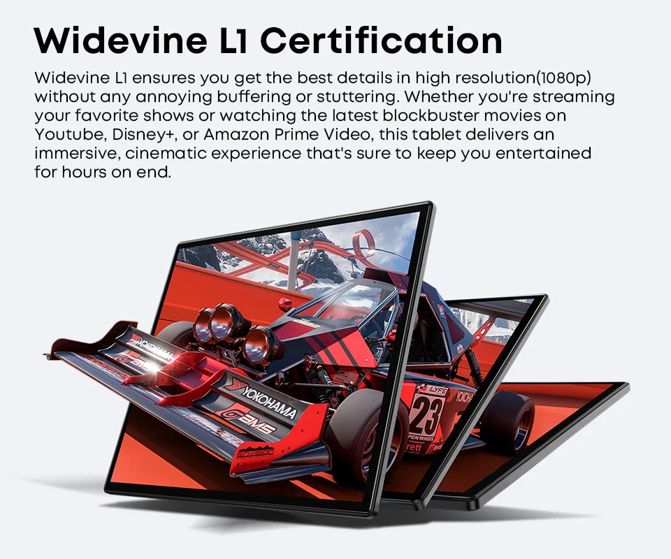 CHUWI Hi10X Pro Tablet 4G LTE Android 13 Widevine L1 10.1" IPS Core Unisoc T606 4GB RAM 128GB ROM Tablets 2.4G/5G Wifi 7000Mah