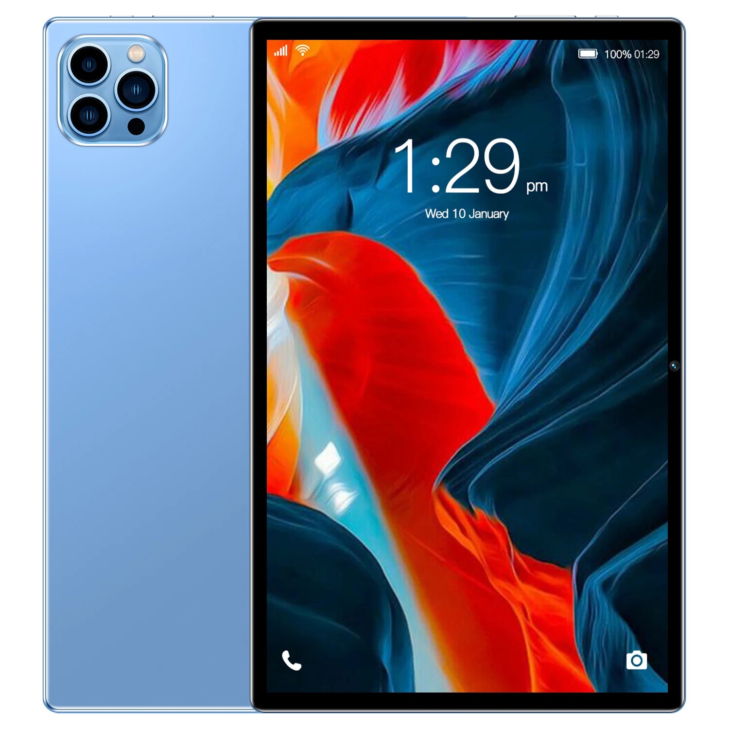 BDF Android 10.1 Inch Tablet Pc Google Play Octa Core Dual Cameras Dual SIM 3G Phone Call Tablets Bluetooth Wifi 4GB+ 64GB ROM