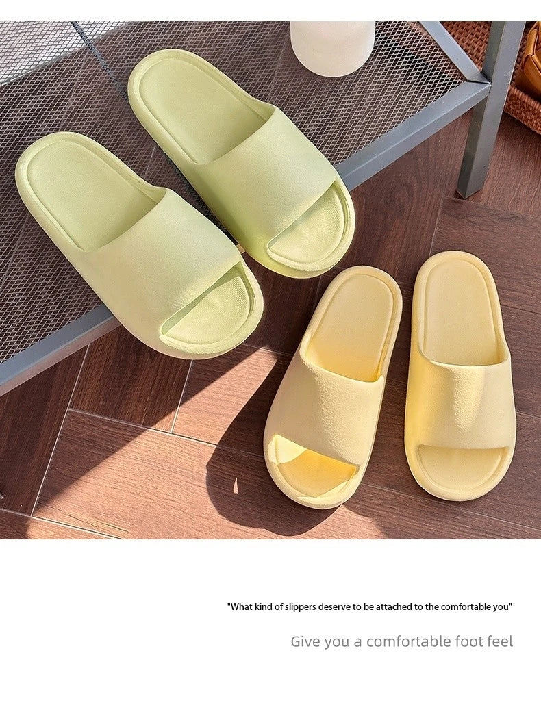 Fashion Men's Summer Ligtweight EVA Indoor Home Sandals Slippers Shoes Men Slippers Outdoor Students Women Comfortable Slides