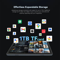 Cubot TAB 60, 2024 New Android Tablet, Octa-Core, 8GB RAM (4GB+4GB), 128GB ROM, 10.1-Inch HD+ Screen, 6000mAh, OTG, WiFi 6