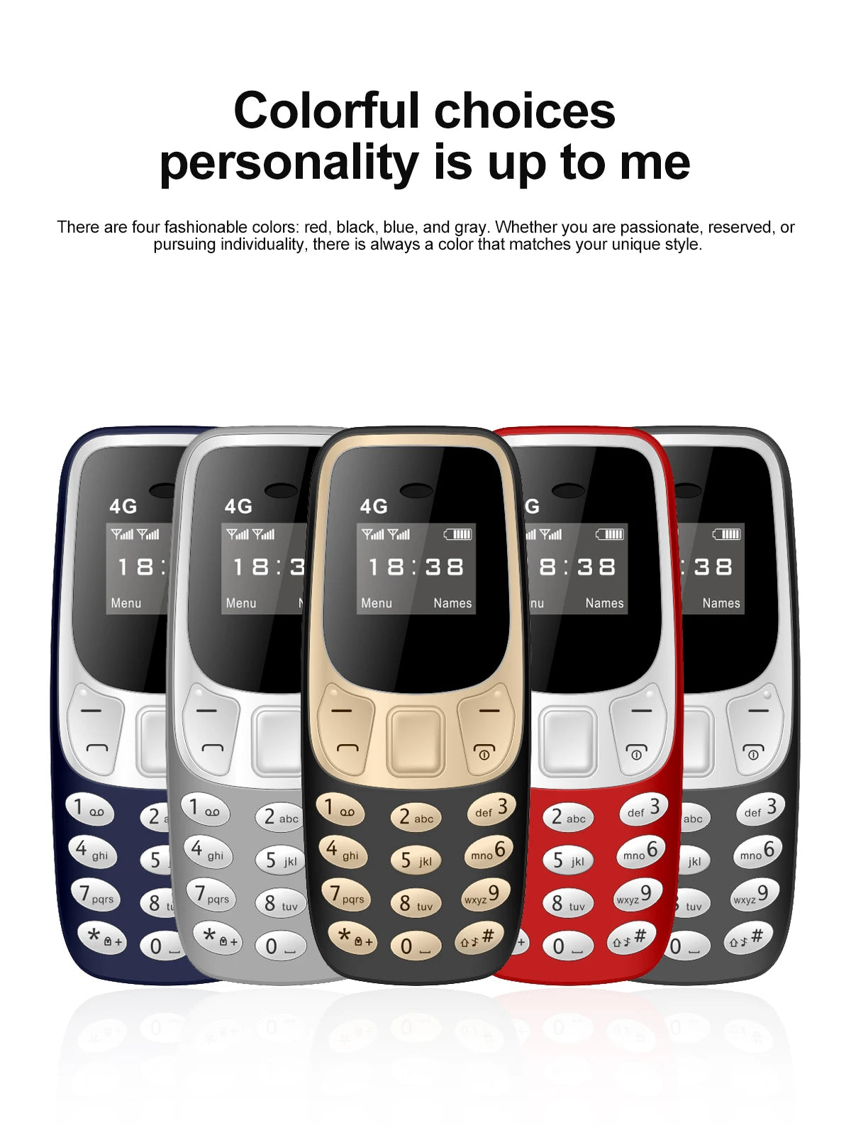 SERVO BM10 4G Mini Button Function Phone Speed Dial Auto Call Recorder Blacklist 2 SIM Small Mobile Phone Multilingual 2025 New