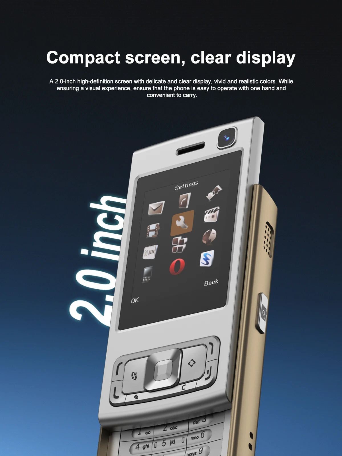 SERVO N95 PRO 2G GSM Slide Screen Mini Mobile Phone Magic Voice Call Recording MP3/MP4 Player Blacklist Small Cellphone FM Radio